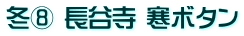 冬⑧ 長谷寺 寒ボタン